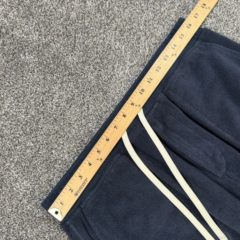 Outerknown Hightide Sunnyside Sweatpants Mens Large Navy Blue Terry Cloth Jogger